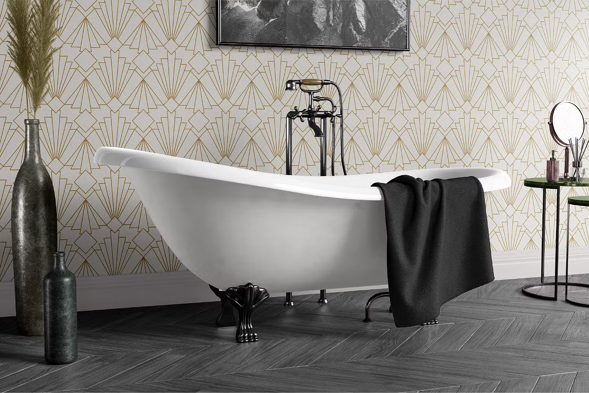 Art Deco Seamless Wall Paper Patterns