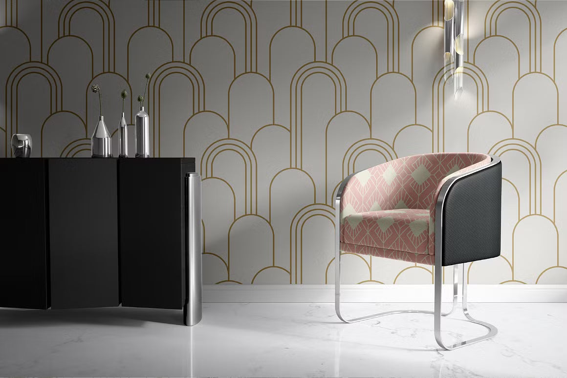 Art Deco Seamless Wall Paper Patterns