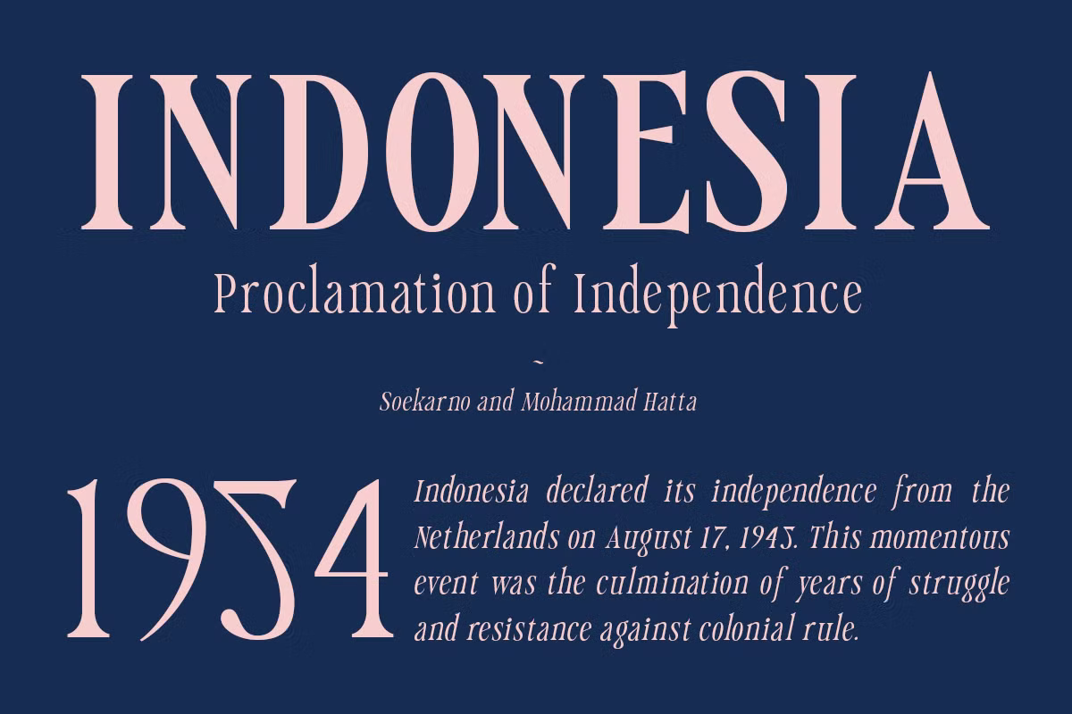 Caslonia Luxury Font