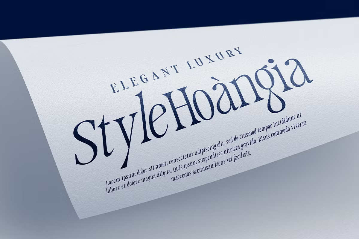 Caslonia Luxury Font