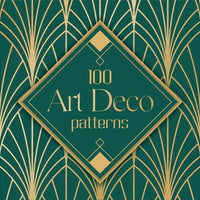 Art Deco Seamless Wall Paper Patterns