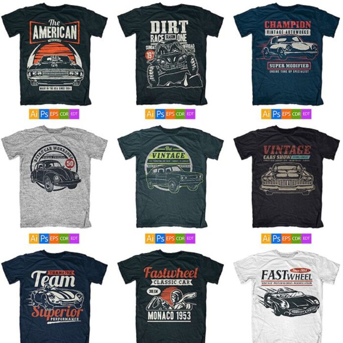 900K Designs for Your Clothing Business: The Ultimate T-Shirt Design Mega Bundle with Resell Rights