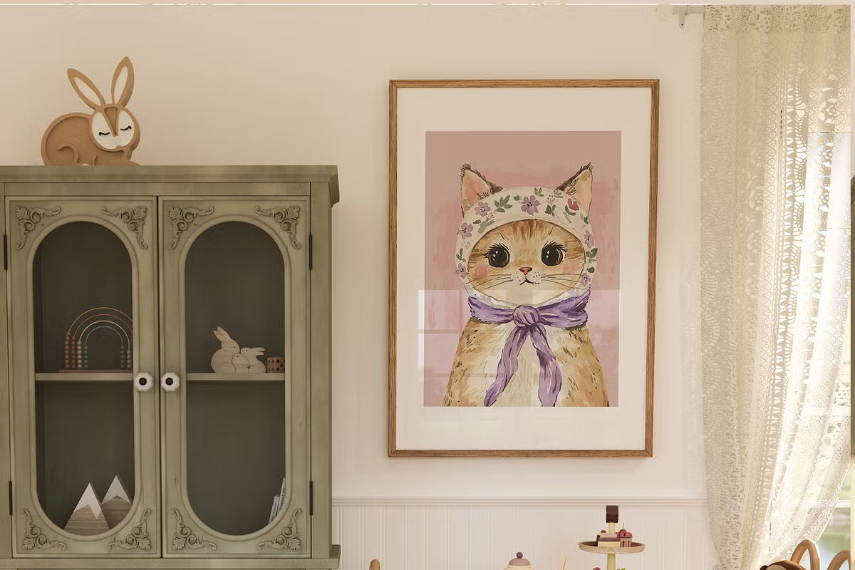 100 Vintage Girly Prints