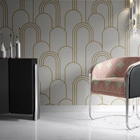 Art Deco Seamless Wall Paper Patterns