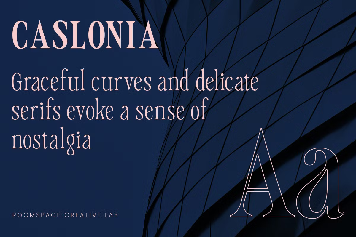 Caslonia Luxury Font